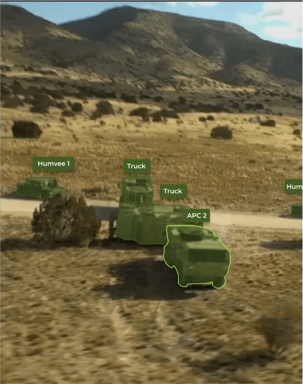 Detection Militar example