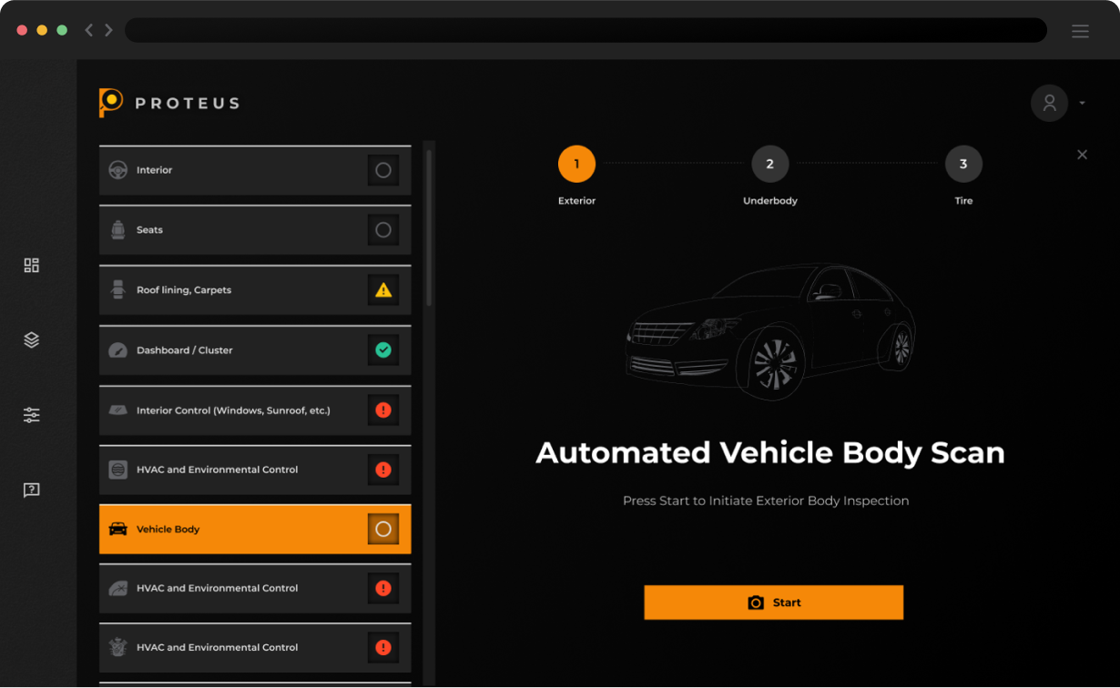Proteus Dashboard
